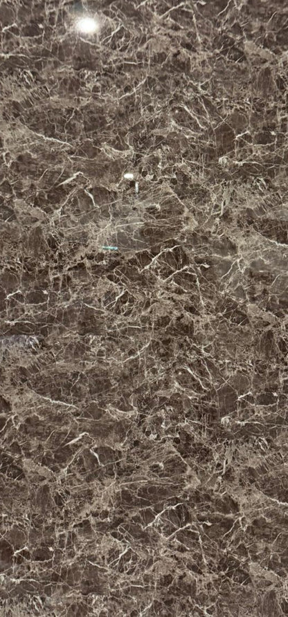 33€ Pvc Wandpaneel 122x280x0,3 cmVivaldi Glossy Brown