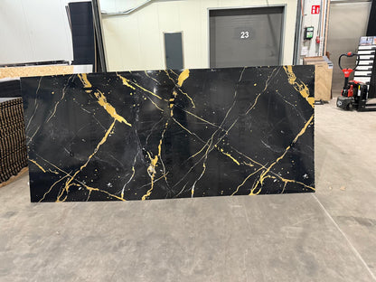 €33 PVC wall panel/122x280x0.3cm/Goldi-Black Milano