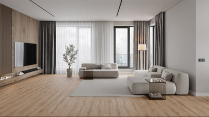 €9.90 per m2|4-sided V-groove|scratch-free|8mm top quality laminate|scratch-free|120x19 cm Laminate BONNY